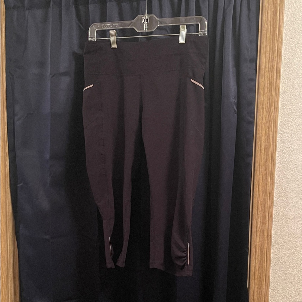 Women’s 90 degree by reflex capri leggings black size medium